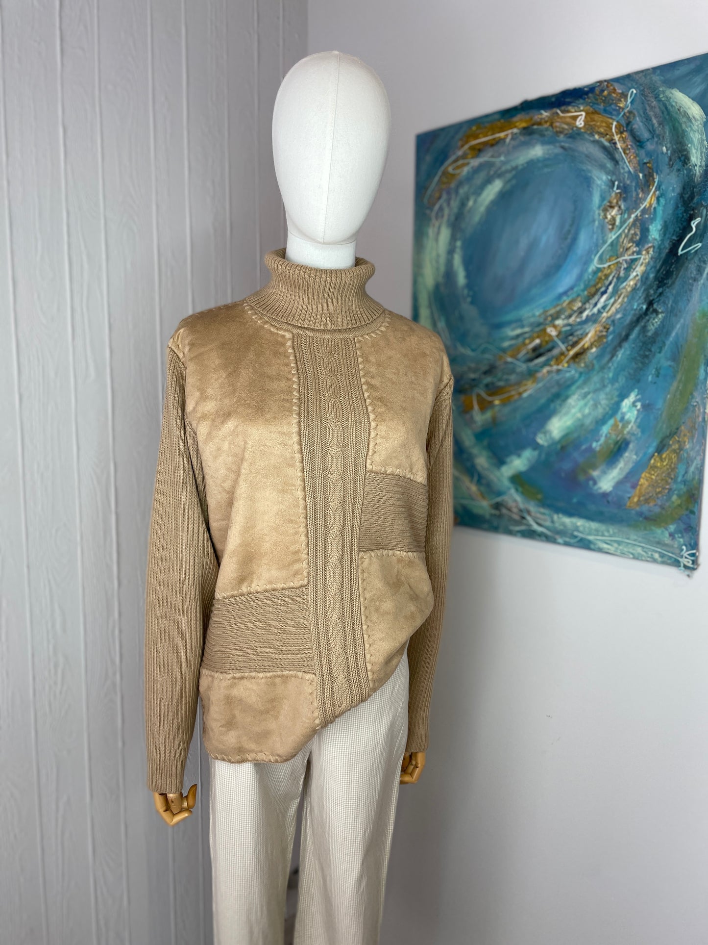 Eugen Klein Velours Pullover