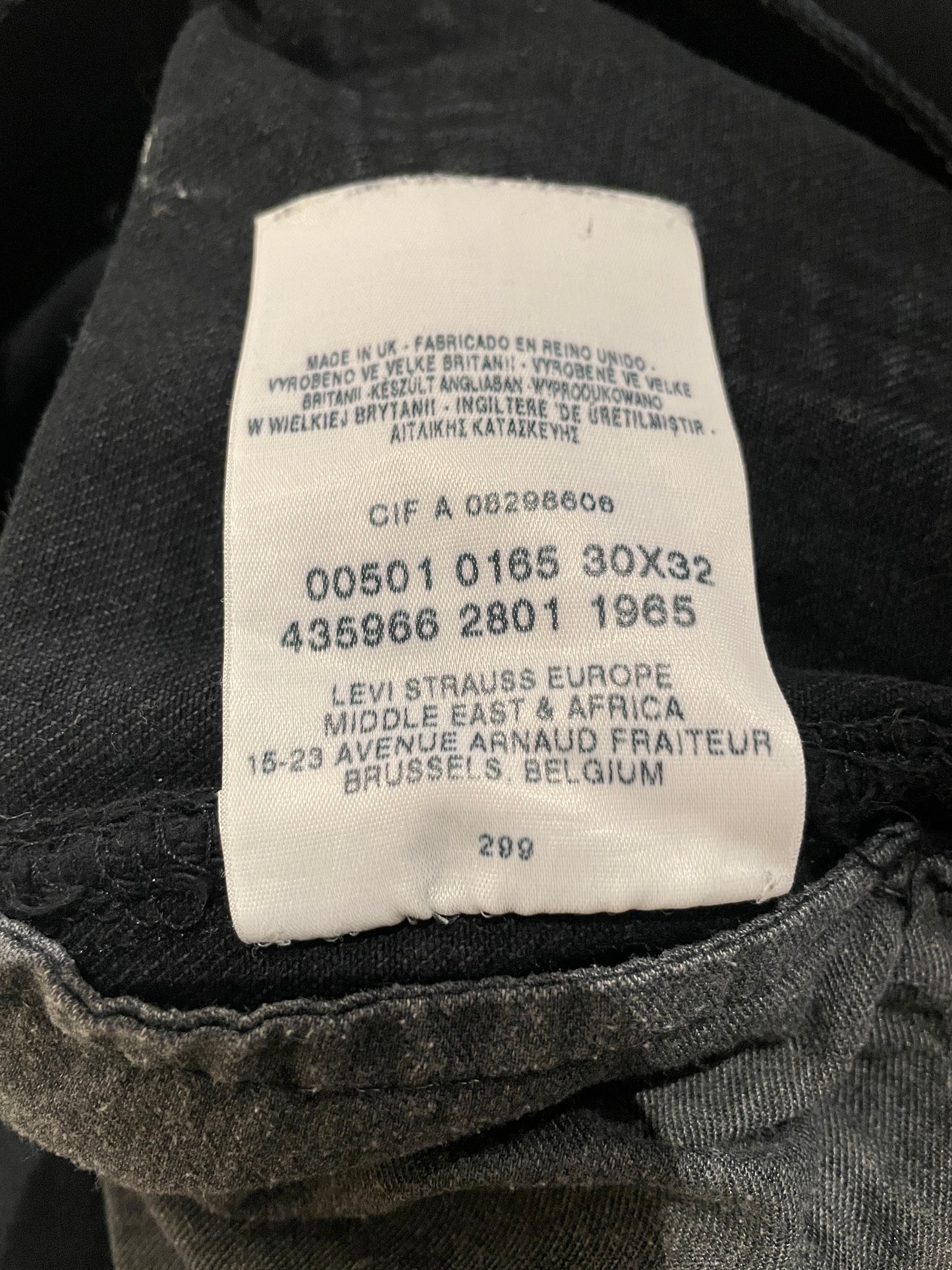 Levi's 501 Vintage Jeans