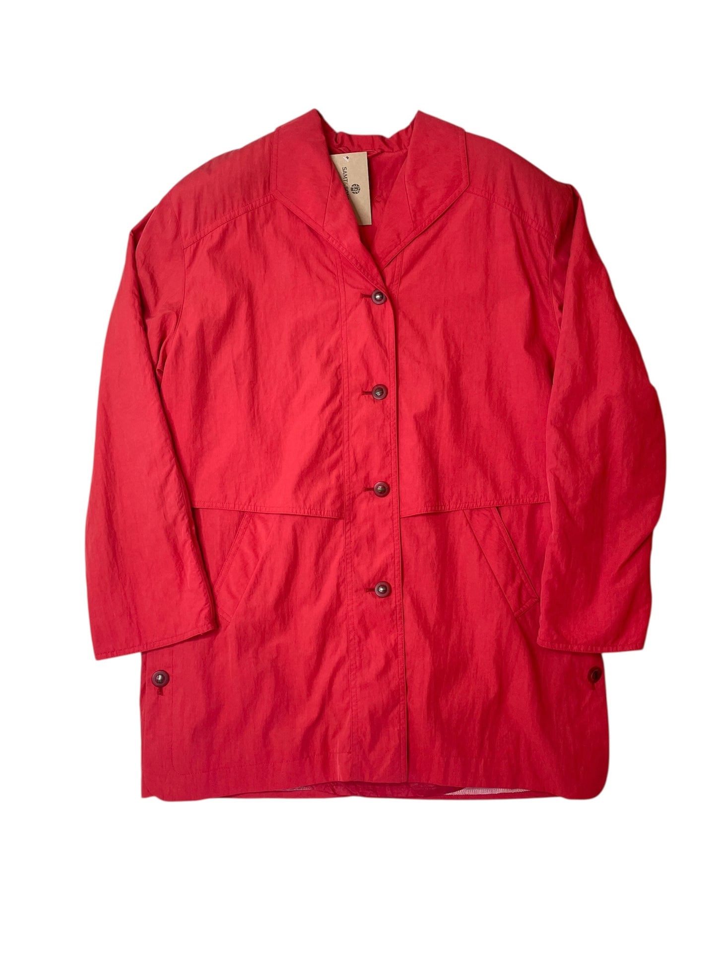 Oversize Sommerjacke mit Schulterpolstern
