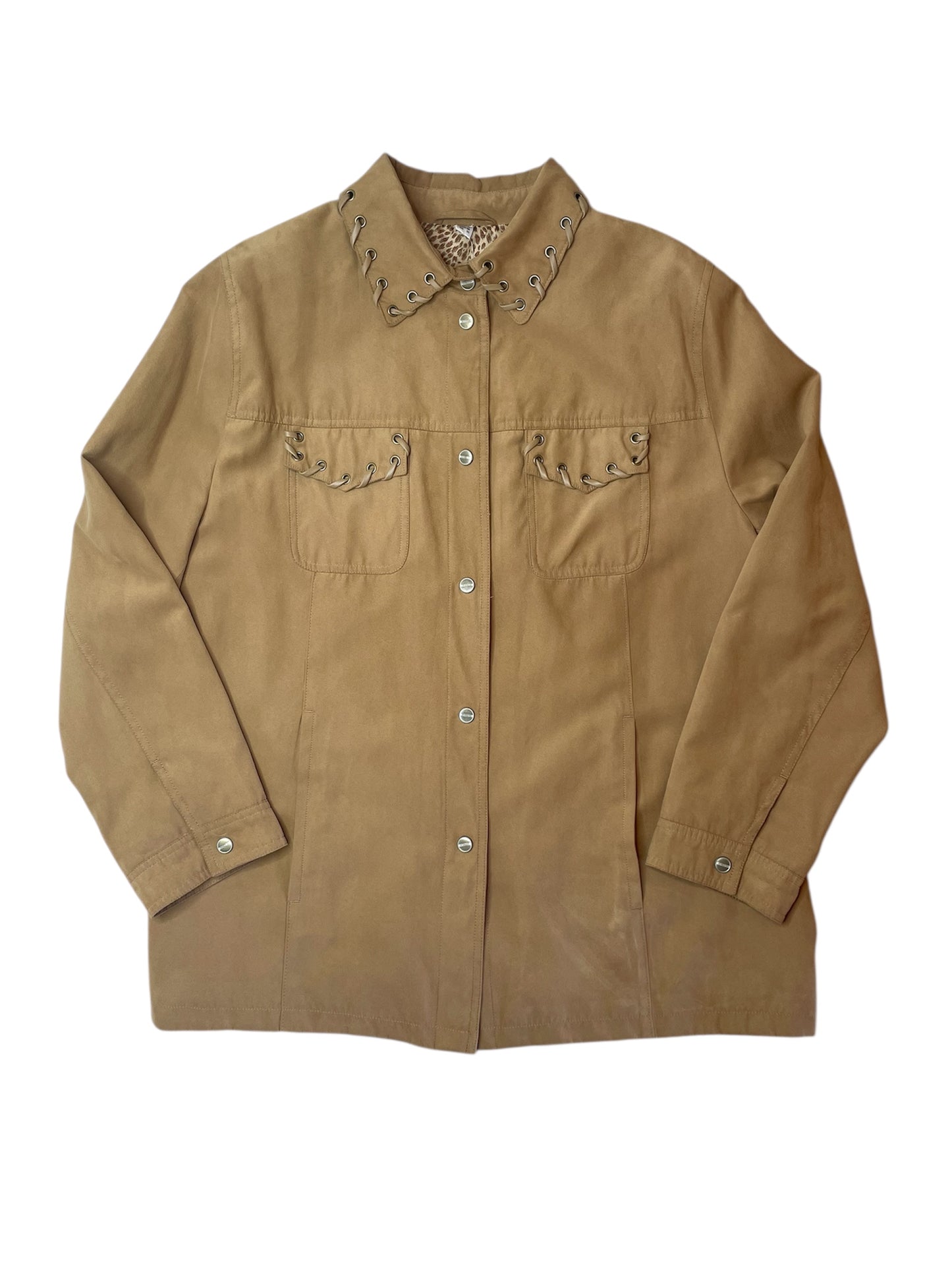 Velours Jacke