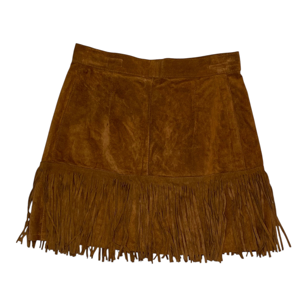 Vintage Velours-Lederrock